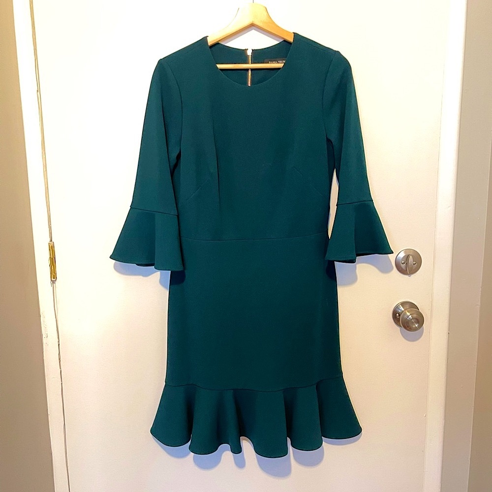Ivanka trump dress ruffled dress